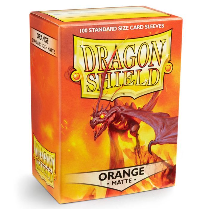 Image of Deck Protector: Dragon Shield: Matte: Orange (100)